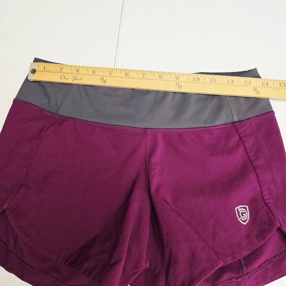 Goal Five Athletic Shorts S Womens Fast Free Purple Stretch Running Workout - Picture 8 of 11